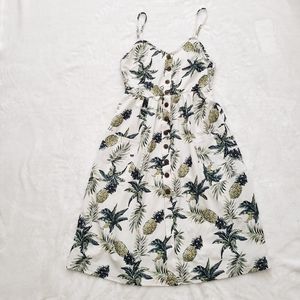 Midi Tropical Dress